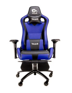 TALIUS TAL-CAIMAN-BLU silla para videojuegos Silla para videojuegos universal Asiento acolchado