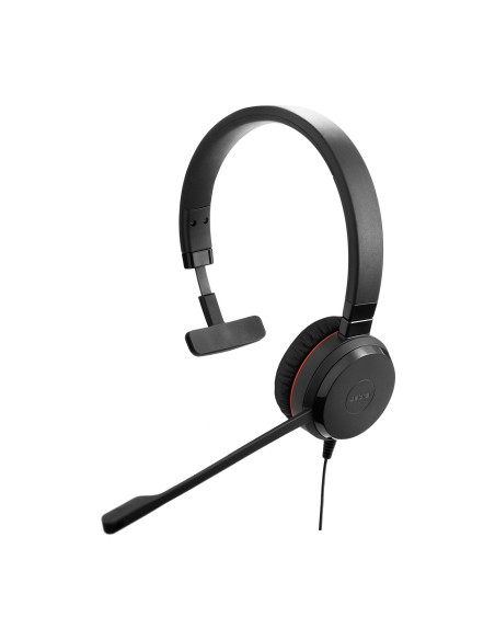 Jabra Evolve 20SE MS Mono Auriculares Alámbrico Diadema Oficina Centro de llamadas USB tipo A Negro