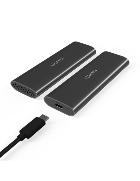 AISENS CAJA EXTERNA M.2 NGFF ASM2-015GR SATA NVME A USB3.1 GEN2 GRIS
