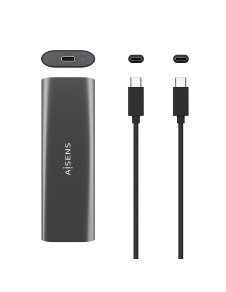 AISENS CAJA EXTERNA M.2 NGFF ASM2-015GR SATA NVME A USB3.1 GEN2 GRIS