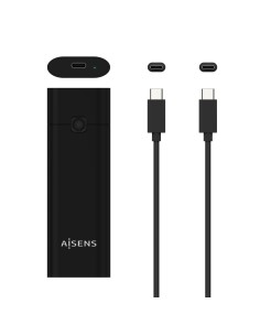 AISENS CAJA EXTERNA M.2 NGFF ASM2-020B NVMe A USB3.2 GEN2 NEGRA