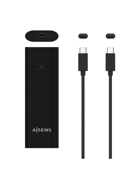 AISENS CAJA EXTERNA M.2 NGFF ASM2-020B NVMe A USB3.2 GEN2 NEGRA