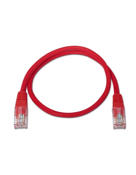 CABLE DE RED AISENS LATIGUILLO RJ45 CAT.6 UTP AWG24 ROJO 3.0M