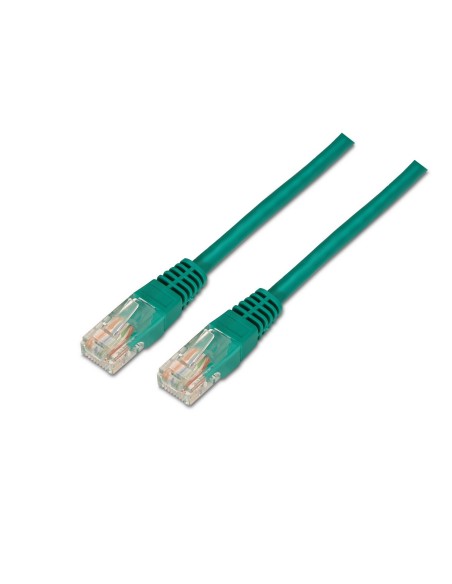 CABLE DE RED AISENS LATIGUILLO RJ45 CAT.6 UTP AWG24 VERDE 0.5M