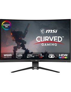 MSI MAG325CQRF  31.5" Wide Quad HD 170Hz LED 1ms Curvo Negro