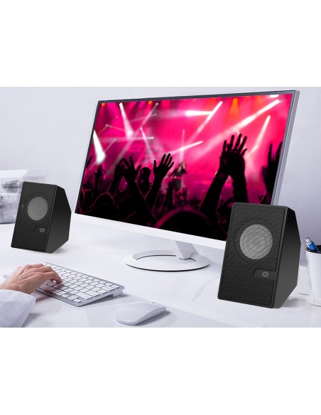 Conceptronic BJORN02B altavoz De 2 vías Negro