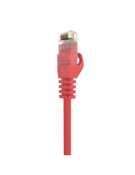 CABLE DE RED AISENS LATIGUILLO RJ45 LSZH CAT.6A 500 MHZ UTP AWG24 ROJO 1.0M