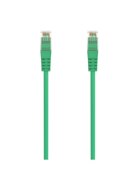 CABLE DE RED AISENS LATIGUILLO RJ45 LSZH CAT.6A 500 MHZ UTP AWG24 VERDE 25CM