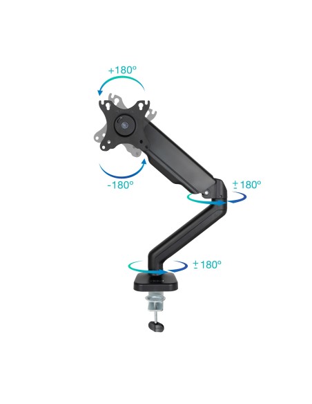 TooQ Soporte de Mesa para Pantalla 17"-32", Negro