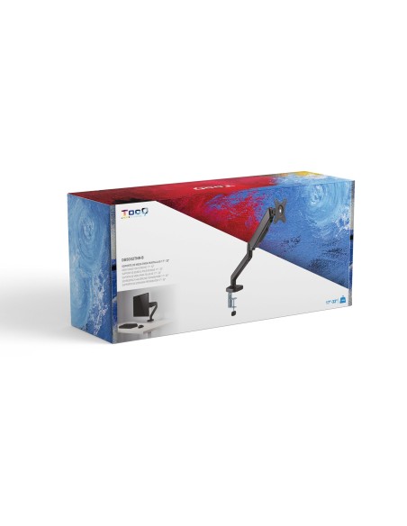 TooQ Soporte de Mesa para Pantalla 17"-32", Negro