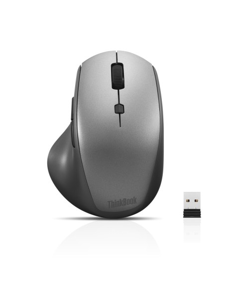 Lenovo Thinkbook 600 Inalámbrico 2400DPI Gris