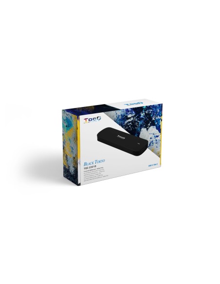 Tooq Caja Externa M.2 NVMe USB3.1 GEN2 Negra