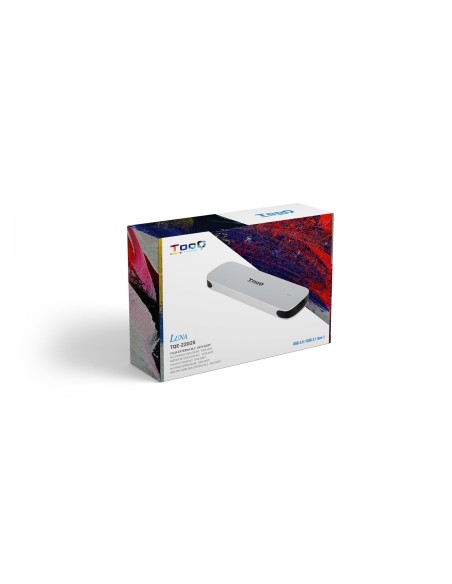 Tooq Caja Externa M.2 NGFF USB3.1 GEN1 Plata