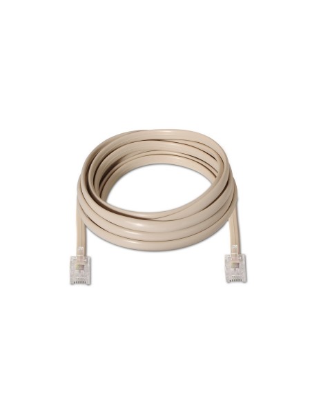 CABLE RJ11 6P4C M-M BEIGE 2.0M AISENS A143-0317