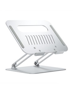 SOPORTE DE SOBREMESA AISENS XL 10-17 AJUSTABLE PARA PORTATIL TABLET PLATA