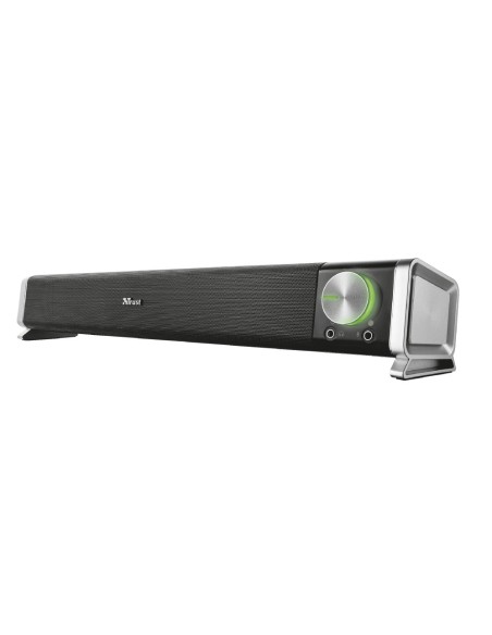 Trust Asto altavoz soundbar 6 W Negro, Plata