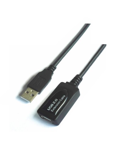 CABLE EXTENSOR USB(A)2.0 A USB(A) 2.0 AISENS 5M