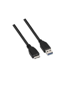 CABLE USB(A) A MICRO USB(B) 3.0 AISENS 1M NEGRO
