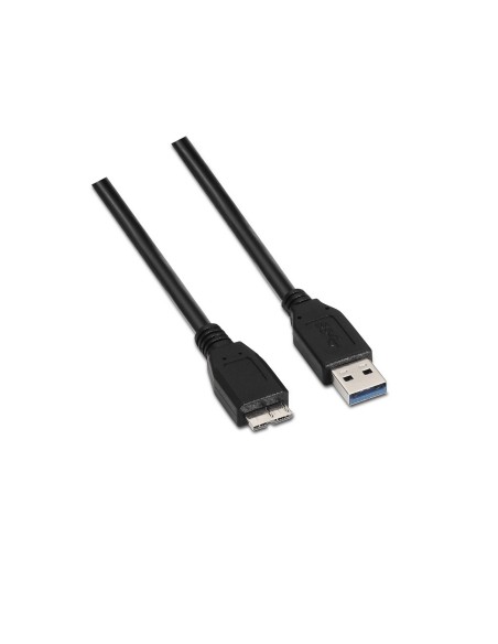 CABLE USB(A) A MICRO USB(B) 3.0 AISENS 1M NEGRO