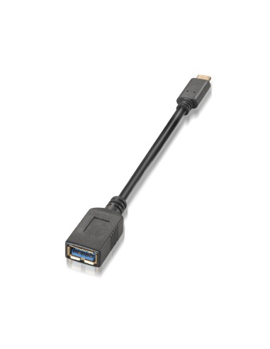 CABLE OTG USB(A)H A USB TIPO C M 3.1 AISENS NEGRO