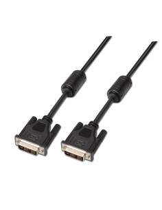 CABLE CON FERRITA DVI-D(M) A DVI-D(M) AISENS 3M BK