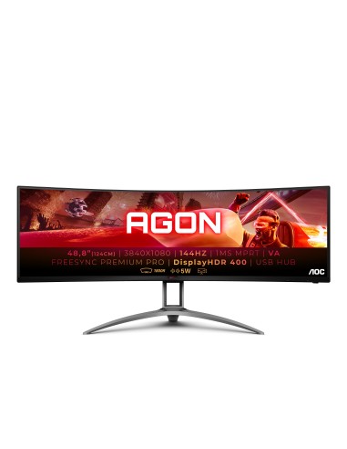 AOC AG493QCX LED display 124 cm (48.8") 3840 x 1080 Pixeles