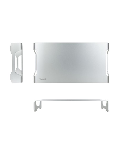 TooQ TQMR0004 soporte para monitor 33 cm (13") Independiente Plata