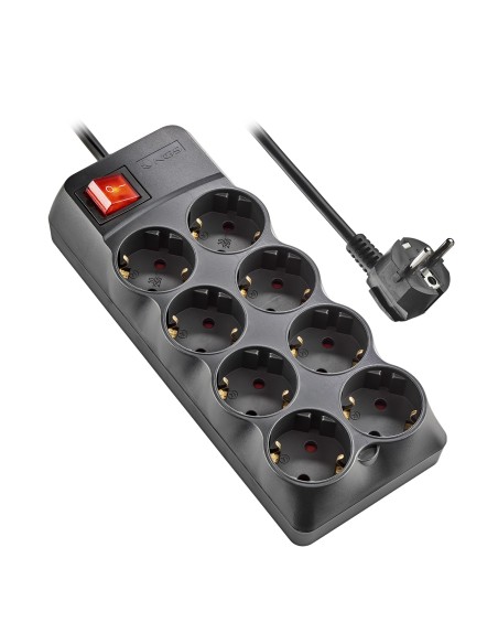 NGS Regleta Protección de 8 TOMAS SCHUKO