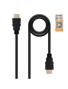 Nanocable HDMI V2.0 4K@60Hz 18Gbps A M-A M 0.5M