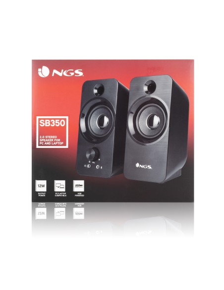 NGS ALTAVOCES 2.0 SB350 12W MULTIMEDIA
