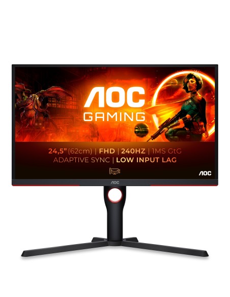 MONITOR LED 24.5  AOC 25G3ZM BK NEGRO