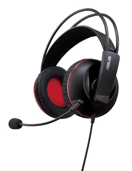 ASUS Cerberus Binaural Diadema Negro, Rojo
