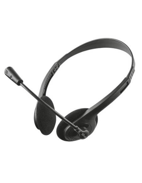 Trust ZIVA CHAT HEADSET Auriculares Diadema Negro