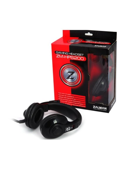 Zalman ZM-HPS200 Negro Supraaural Diadema auricular