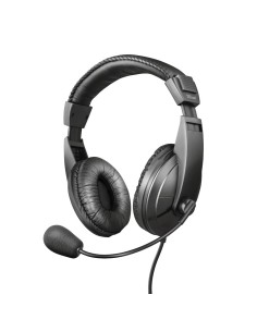 Trust 21661 auricular y casco Auriculares Diadema Conector de 3,5 mm Negro