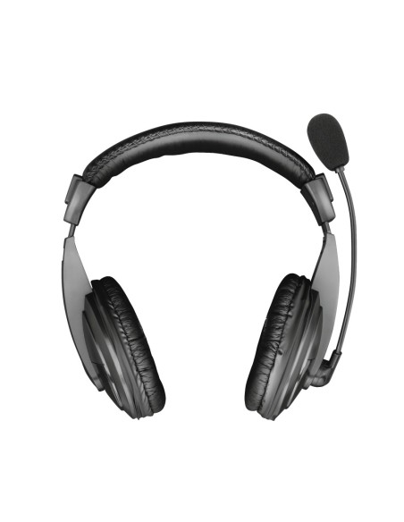 Trust 21661 auricular y casco Auriculares Diadema Conector de 3,5 mm Negro