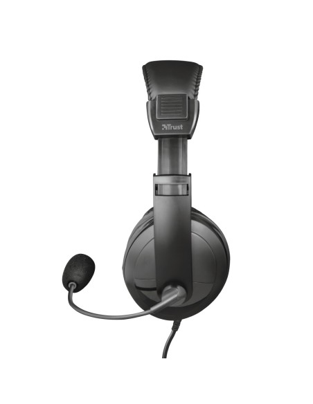Trust 21661 auricular y casco Auriculares Diadema Conector de 3,5 mm Negro