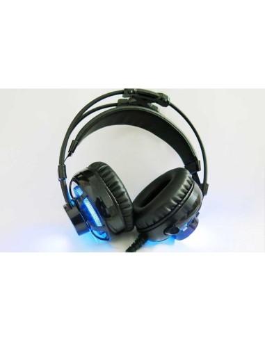 CoolBox Deep Ripple auricular con micrófono Diadema Binaural Negro