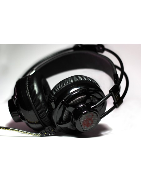 CoolBox Deep Ripple auricular con micrófono Diadema Binaural Negro