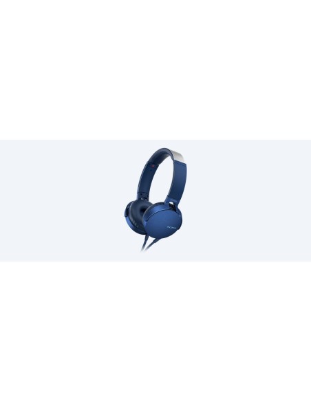 Sony MDR-XB550AP auriculares para móvil Binaural Diadema Azul