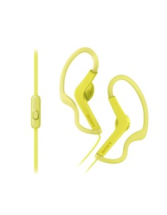 Sony MDRAS210APY auriculares para móvil Binaural gancho de oreja Amarillo