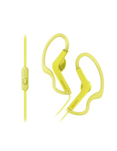Sony MDRAS210APY auriculares para móvil Binaural gancho de oreja Amarillo