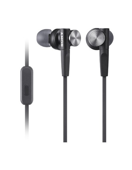 Sony MDR-XB50AP auriculares para móvil Binaural Dentro de oído Negro