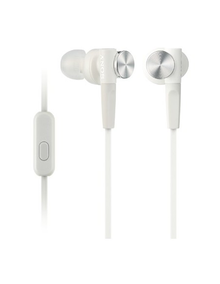 Sony MDR-XB50AP auriculares para móvil Binaural Dentro de oído Blanco
