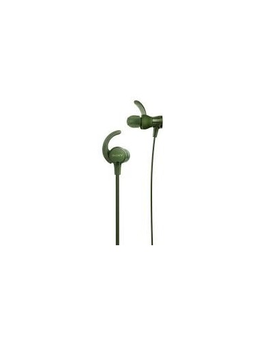 Sony MDR-XB510AS auriculares para móvil Binaural Dentro de oído Verde
