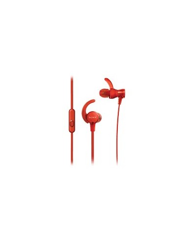 Sony MDR-XB510AS auriculares para móvil Binaural Dentro de oído Rojo