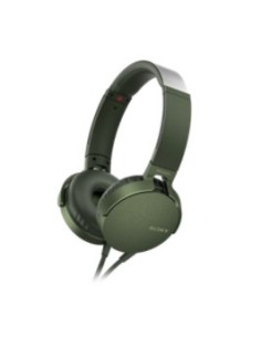 Sony XB550AP auriculares para móvil Binaural Diadema Verde