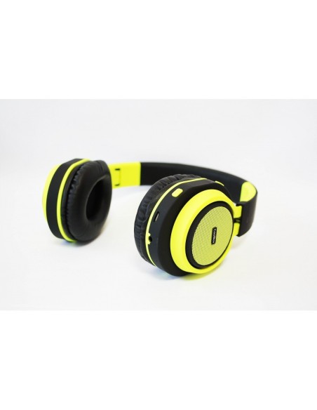 CoolBox CoolHead auriculares para móvil Binaural Diadema Amarillo