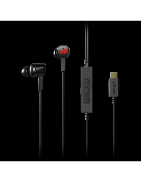 ASUS ROG CETRA Auriculares Dentro de oído USB Tipo C Negro