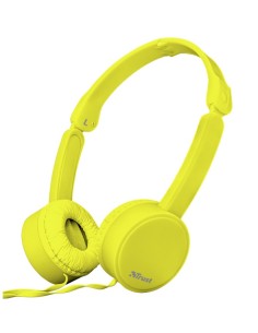 Trust Nano Auriculares Diadema Amarillo